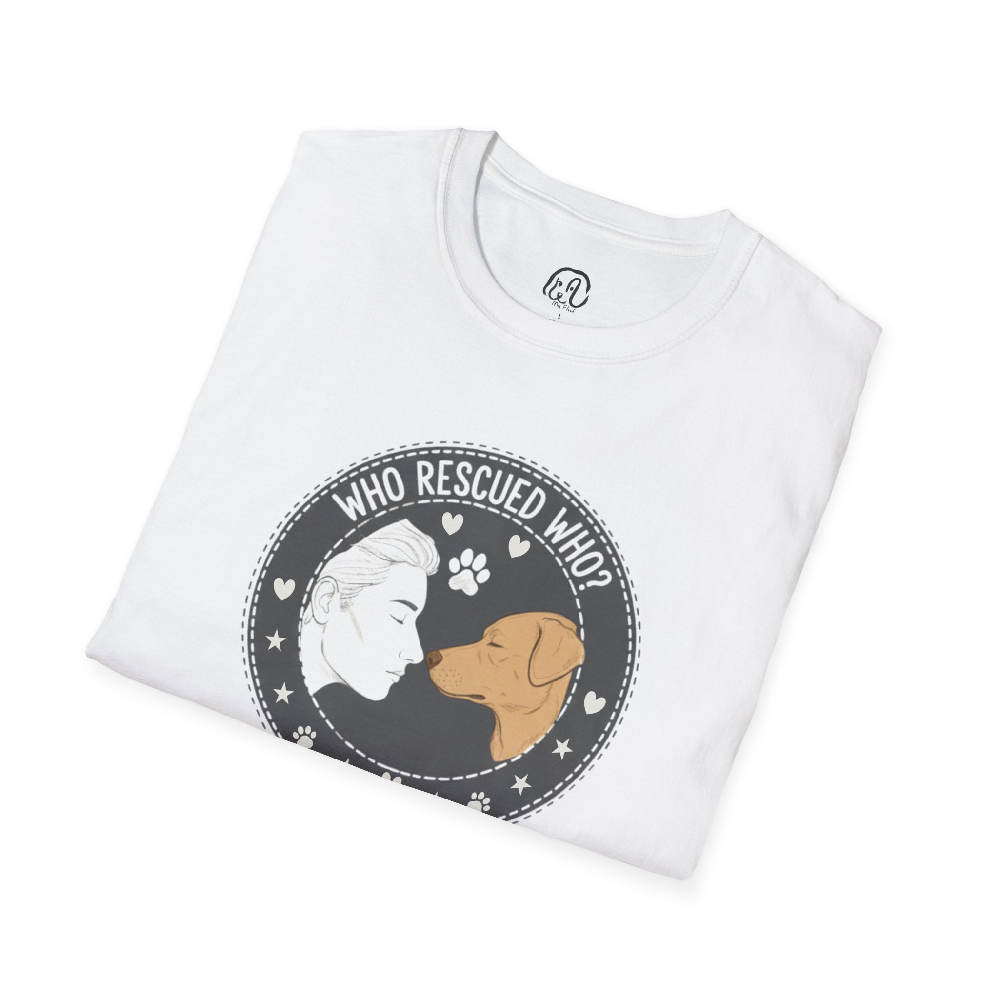 Who Rescued Who? T-Shirt