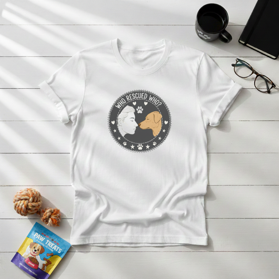 Who Rescued Who? T-Shirt